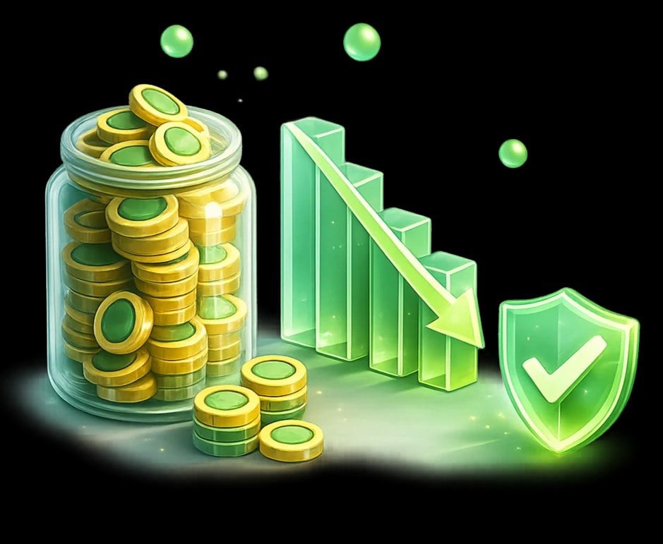 Cost Saved illustration